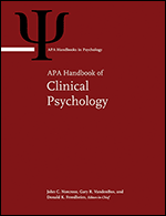 Cover of APA Handbook of Clinical Psychology (medium)