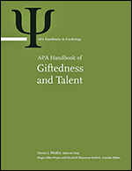 Cover of APA Handbook of Giftedness and Talent (medium)