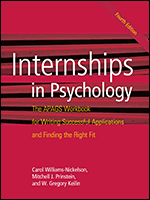 Cover of Internships in Psychology, 4th Edition (medium)