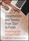 Dissertations and Theses From Start to Finish