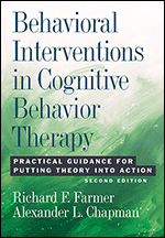 Cover of Behavioral Interventions in Cognitive Behavior Therapy, Second Edition (medium)