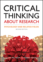 Cover of Critical Thinking About Research, Second Edition (medium)