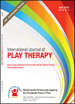 Cover of International Journal of Play Therapy's 25th Anniversary: Play Therapy in Schools (special issue of International Journal of Play Therapy, April 2016)