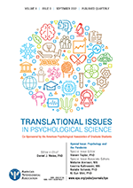 Cover of Psychology and the Pandemic