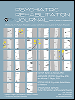 Cover of Psychiatric Rehabilitation for Veterans (special issue of Psychiatric Rehabilitation Journal, September 2019)