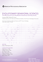 Cover of Evolutionary Behavioral Science and 21st Century Technology