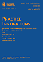Cover of Contemporary Perspectives in Forensic Practice