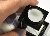 Magnifying reading