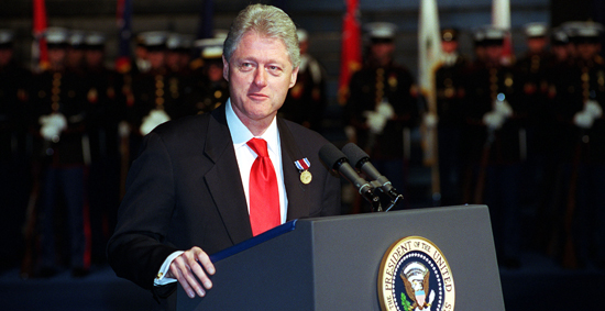 Bill Clinton (photo by By Helene C. Stikkel - This Image was released by the United States Department of Defense)
