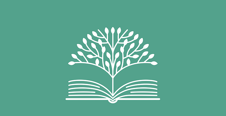 Illustration of tree growing from a book