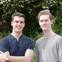 Victor Azmanov and Lachlan Peel, 