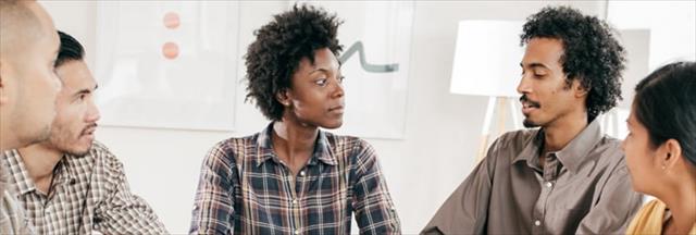 Group of people in a meeting