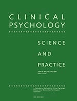 Cover of Clinical Psychology: Science and Practice