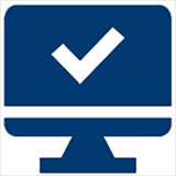 Icon symbolizing a desktop computer.