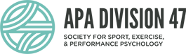 APA Division 47. Society for Sport, Exercise, & Performance Psychology logo.