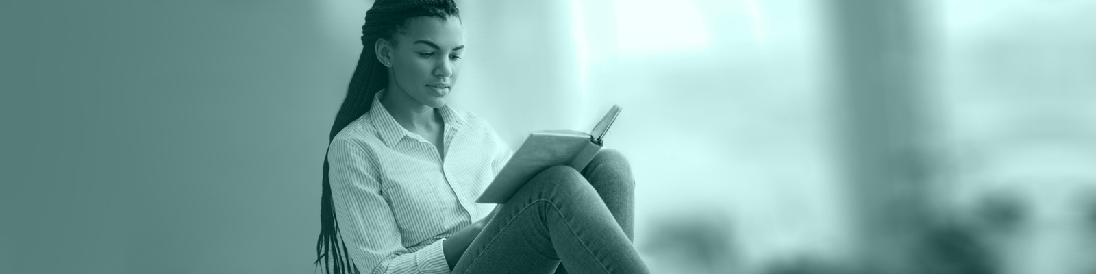 Teen reading
