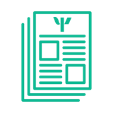 Icon illustration medical paper