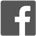 gray facebook logo