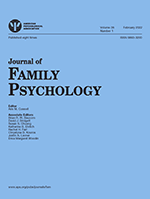 Cover of Journal of Family Psychology (medium)