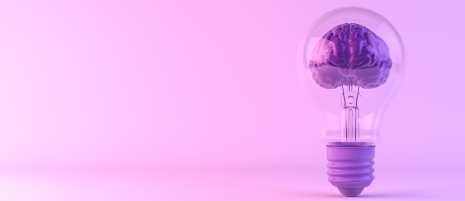 Brain in light bulb