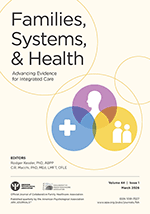 Cover of Families, Systems, & Health (medium)