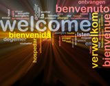 Many languages welcome