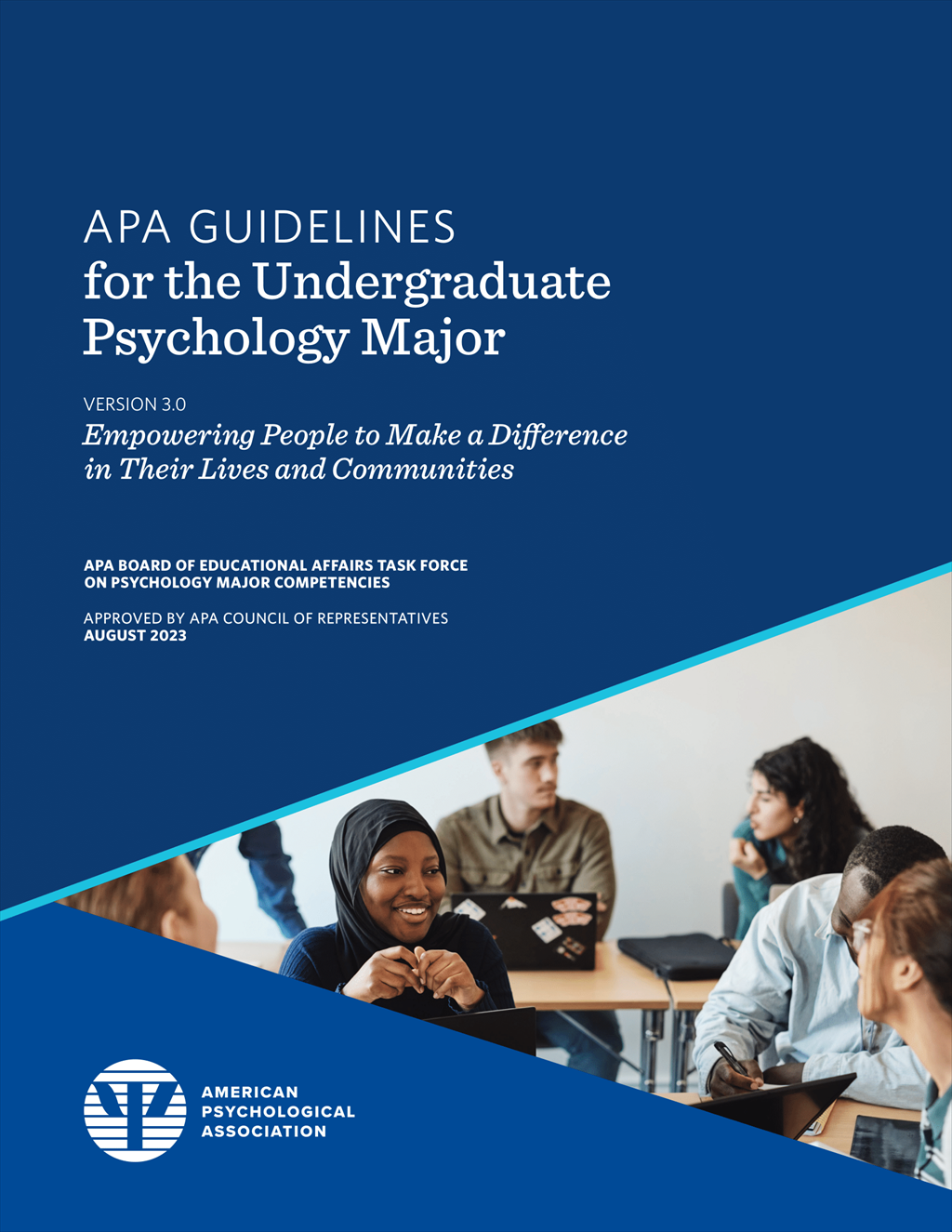 APA approves Guidelines for the Undergraduate Psychology Major Version 3.0
