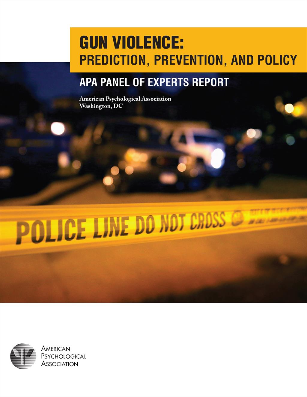 Gun Violence Report Cover - High Resolution