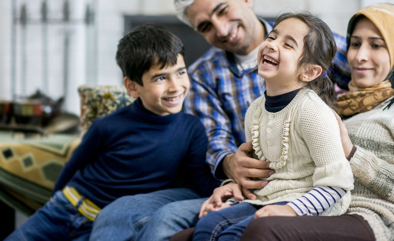 Muslim American family
