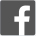 Facebook icon on dark gray background