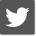 Twitter icon on dark gray background
