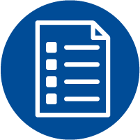 Report with bullet points