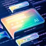 detail of AI chatbot conversation
