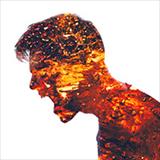 Man fiercely yelling 