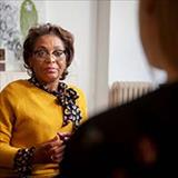 Psychologist and patient meeting