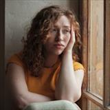 Young woman in deep thought