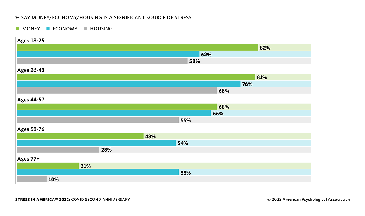 A closer look at economic stressors by age