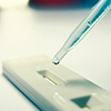Rapid HIV diagnostic test kit