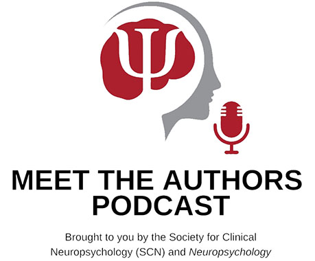 NEU Meet the Authors podcast logo