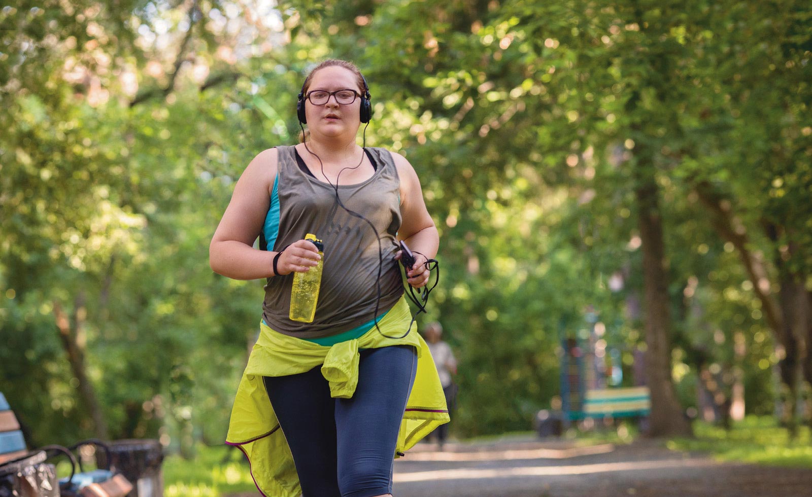Woman running