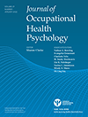 Cover of Journal of Occupational Health Psychology (small)