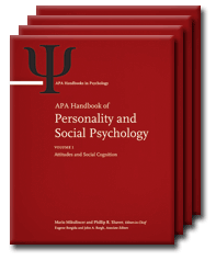 Cover of APA Handbook of Personality and Social Psychology