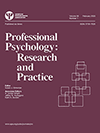 Cover of Professional Psychology: Research and Practice (small)