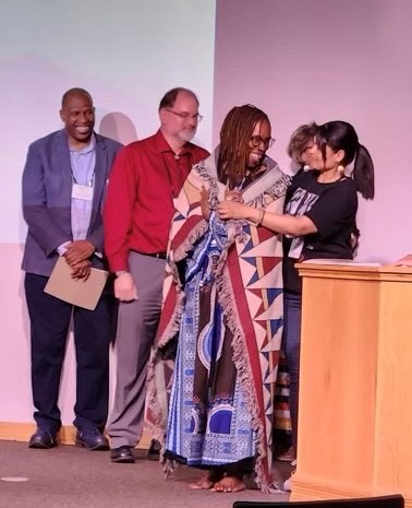 APA President Thema S. Bryant, PhD, at the Society of Indian Psychologists Conference.