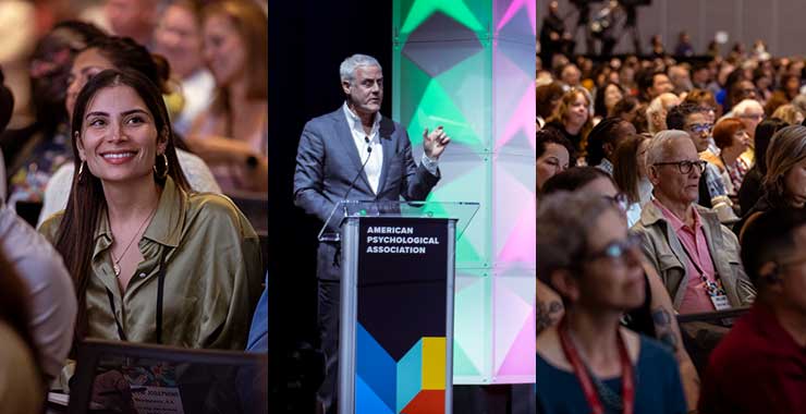 Collage of conference in Denver, Colorado
