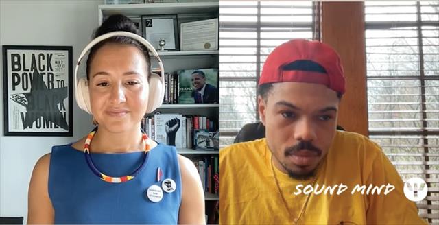 Screen shots of video conversation