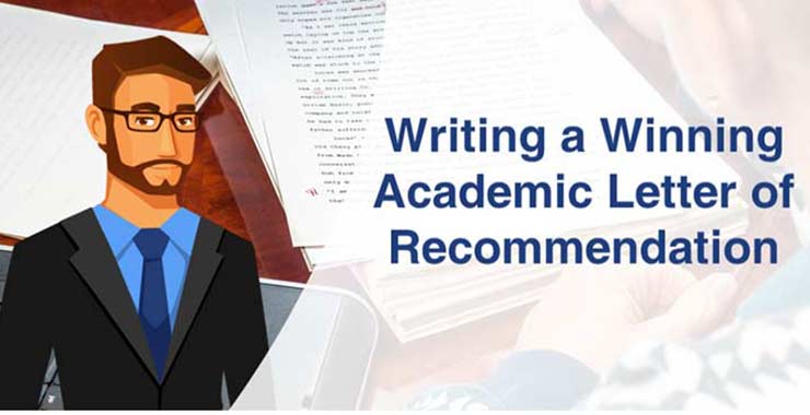 Image with text Writing a winning academic letter of recommendation