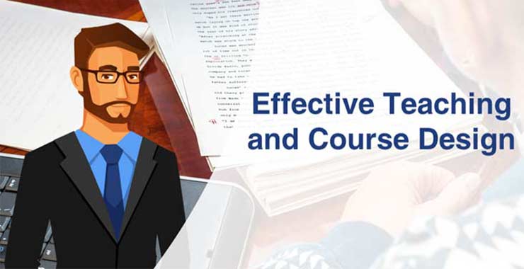 Image with the text Effective teaching and course design