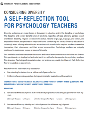 how to write a self reflection paper in apa format