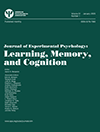 Cover of Journal of Experimental Psychology: Learning, Memory, and Cognition (small)